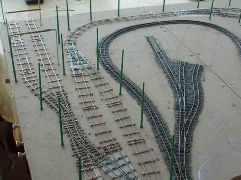 Depot area poles